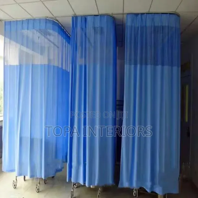 Ceiling Hospital Curtains for Patient Privacy Ward Bed Partitioning