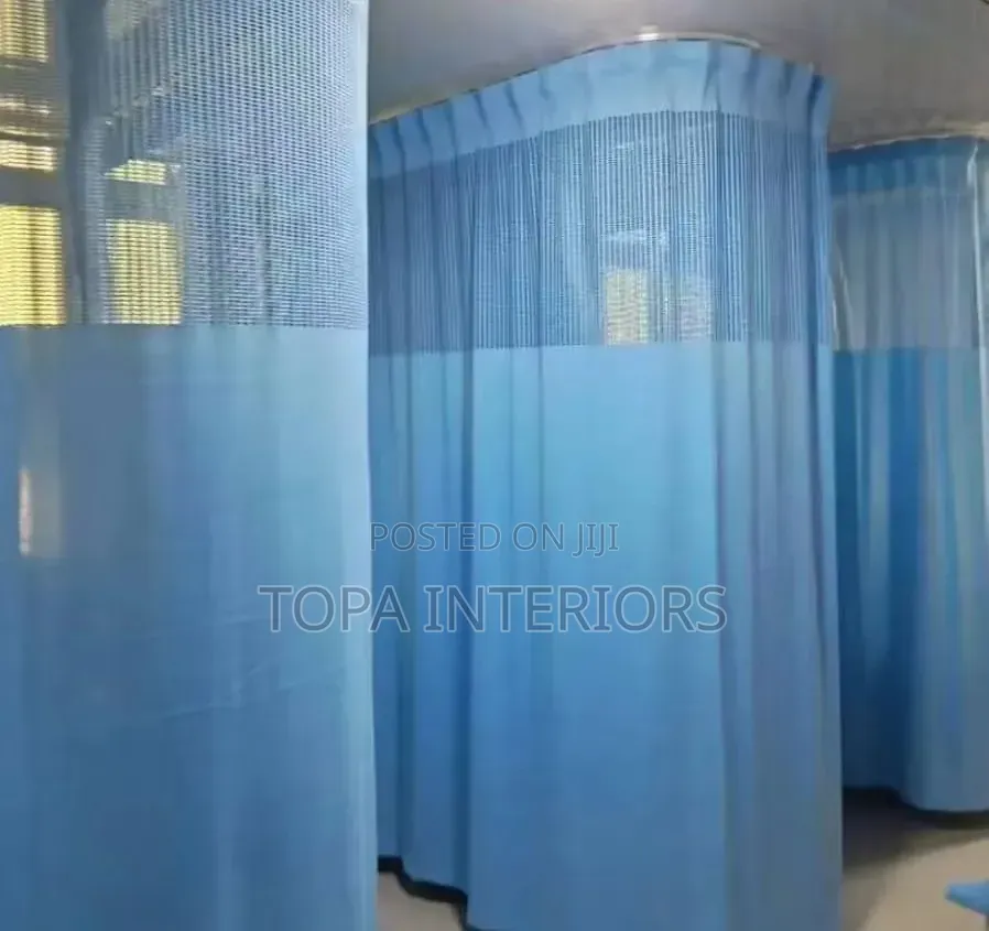 Ceiling Hospital Curtains for Patient Privacy Ward Bed Partitioning