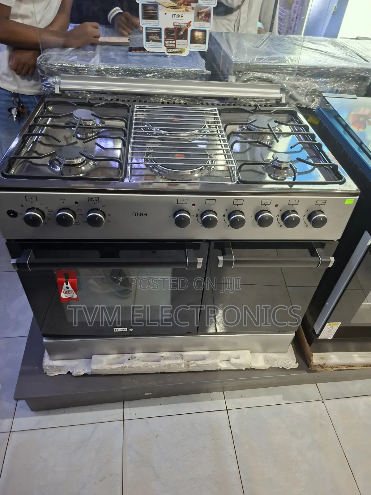 Mika 60*90 4gas + 2electric Standing Cooker (MST9042EG4SB)