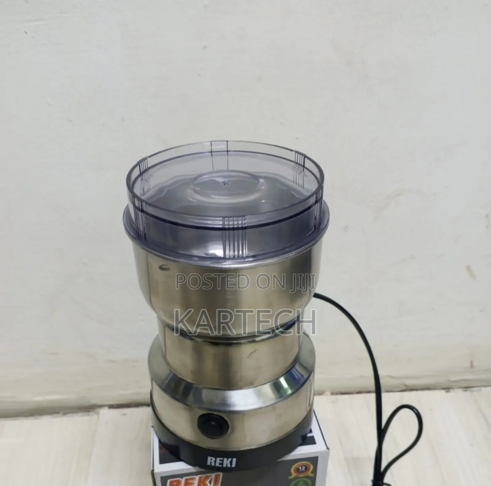 REKI Stainless Steel Multi-Purpose Bean, Coffee,spice Food Grinder