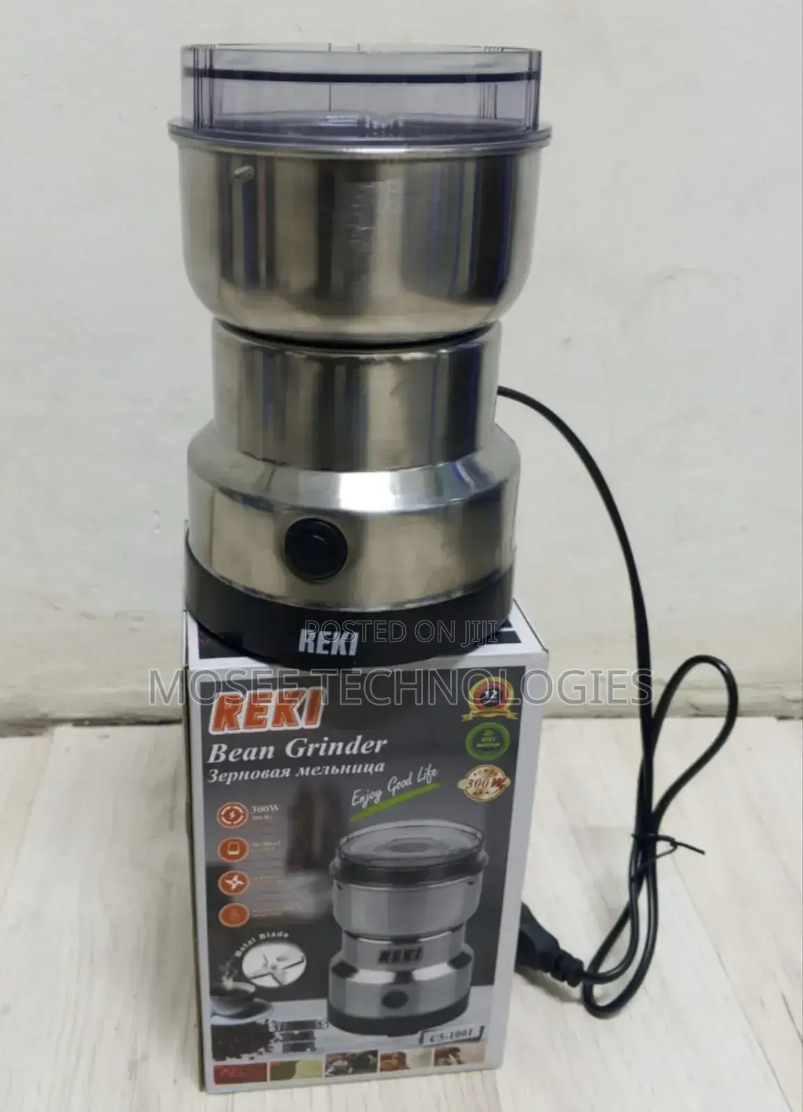 Reki 300W Coffee Bean Grinder
