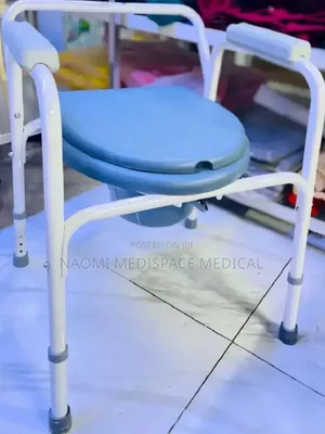 Quality, Comfortable, Height Adjustable Commode Chair