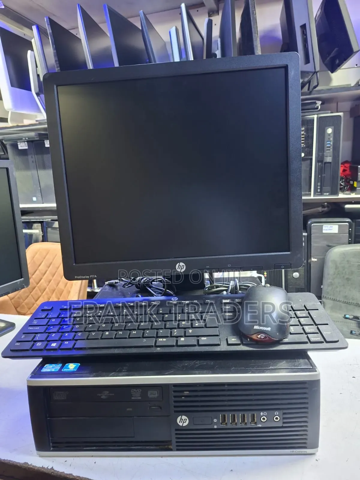 Core I5 4gbram 500gb Harddrive 17 Inch Monitor Keyboard and Mouse