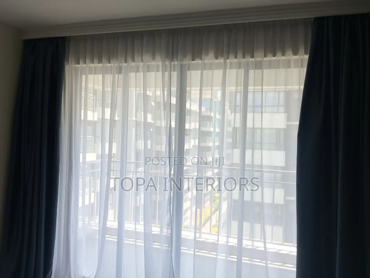 White Transparent Curtain Sheers