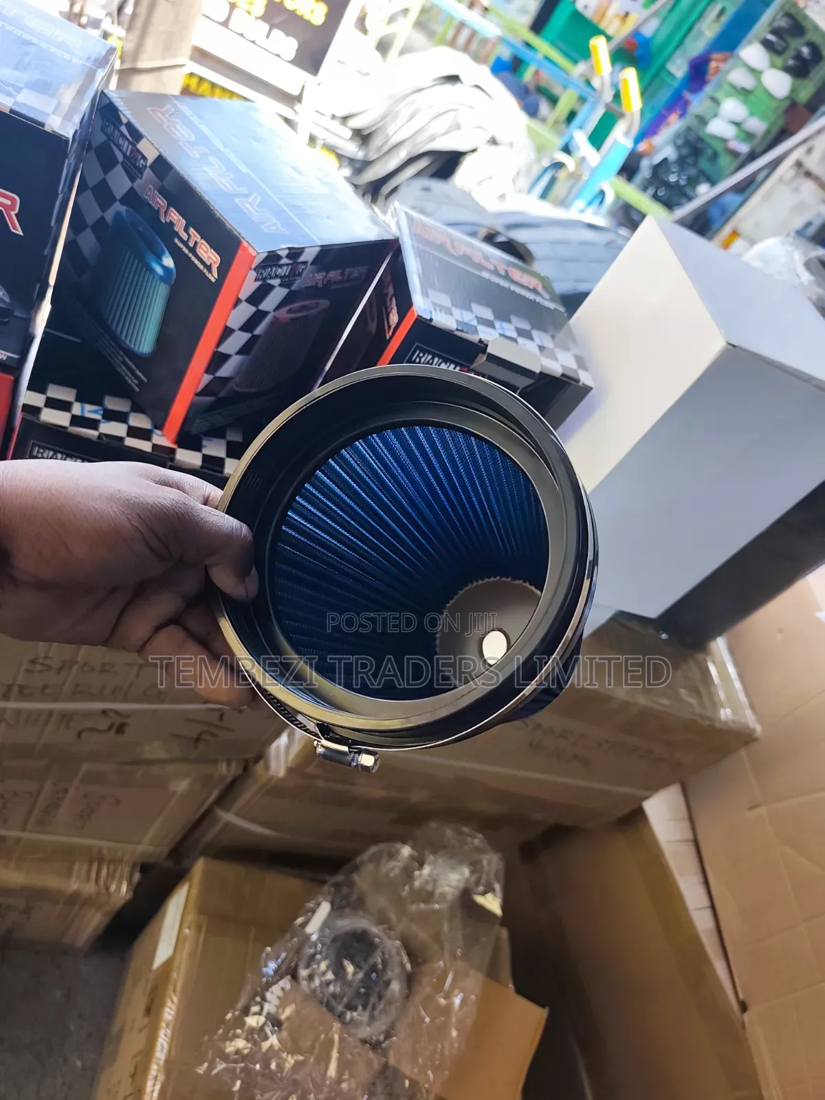 Brand New Universal 6 Inch Inlet High Performance Cone Air Filter