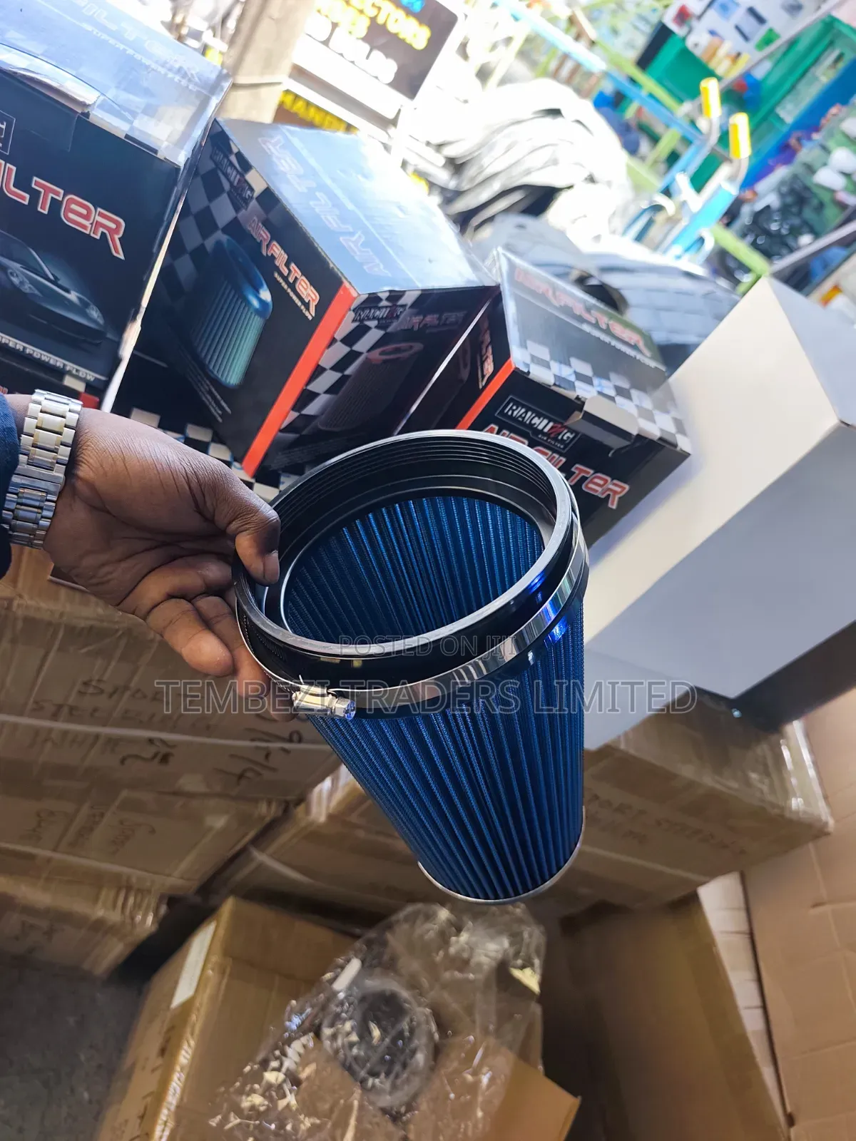 Brand New Universal 6 Inch Inlet High Performance Cone Air Filter