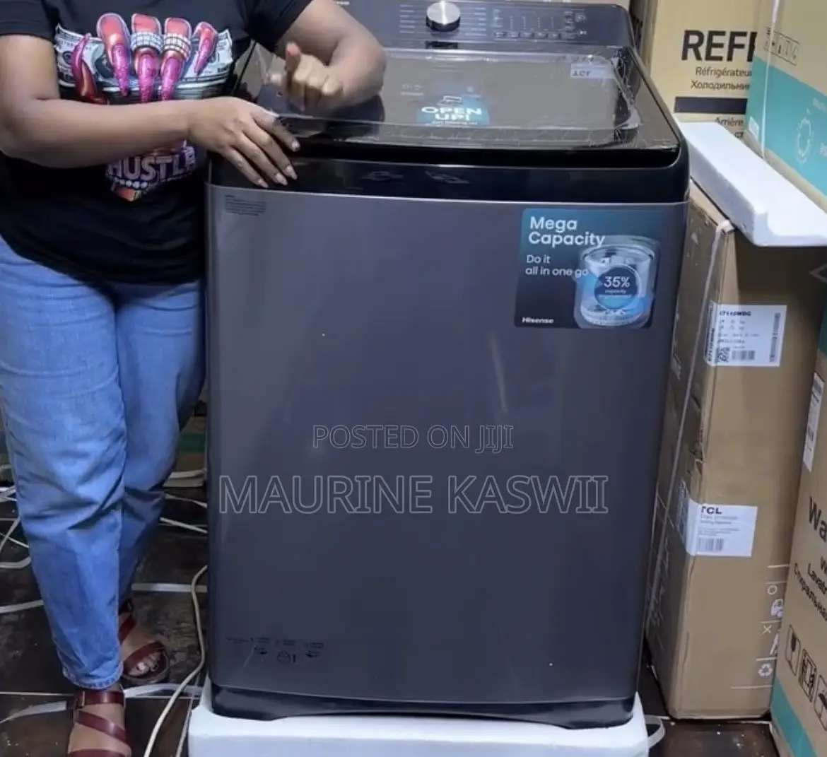 Hisense 17kg Wt3t1723ut Top Load With Connect Life App Washer
