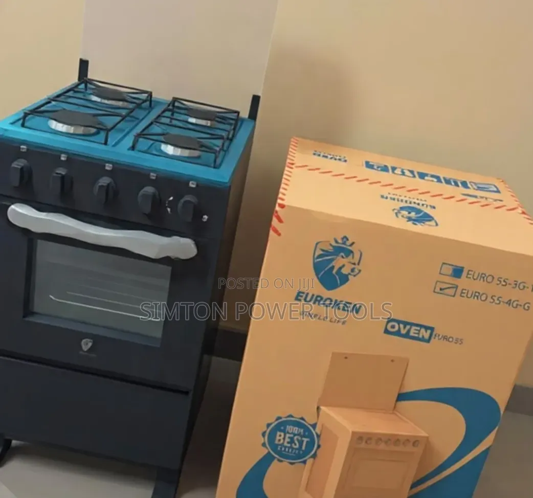 Euroken EURO55-4G-G Freestanding Standing Cooker