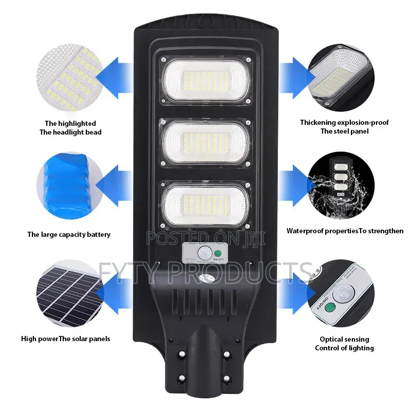StreetLight Waterproof Ip65 Outdoor Solar Led Light 250W