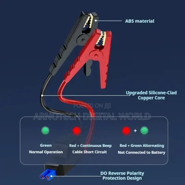Cordless Tyre Inflator Air Compressor With Car Jump Starter