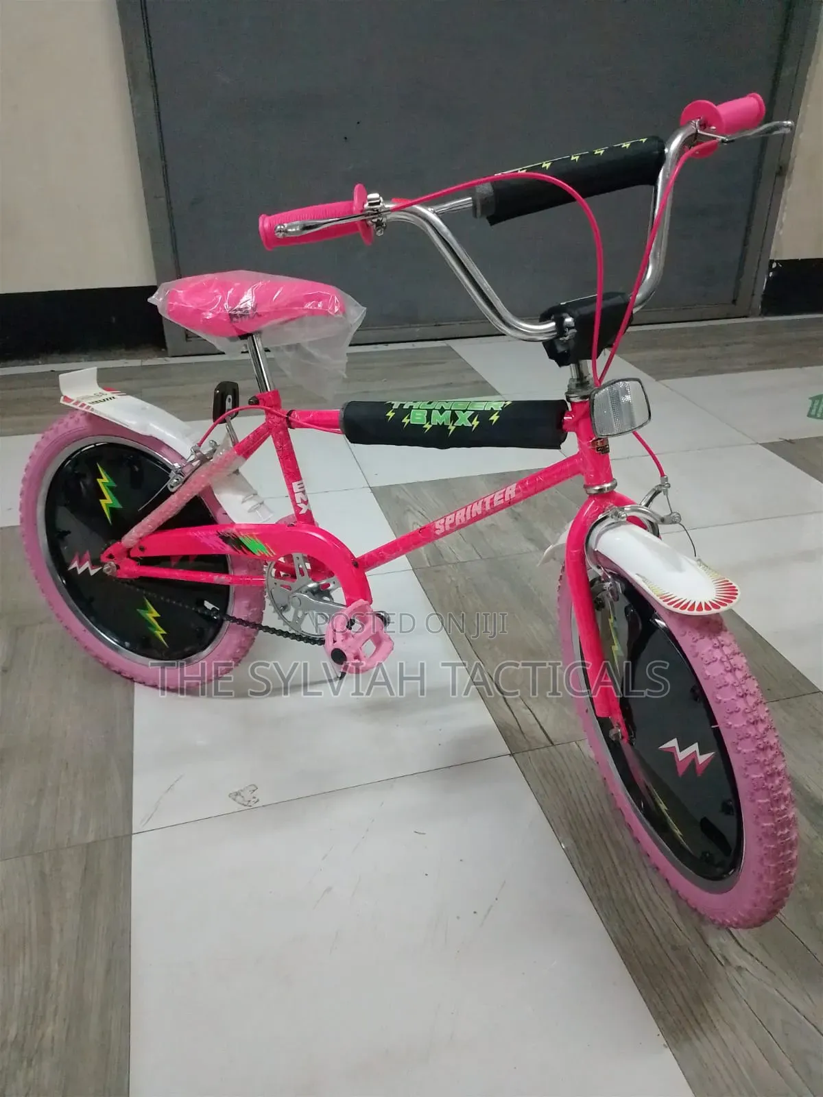 Bike Size 20 With Black Wheel Cover