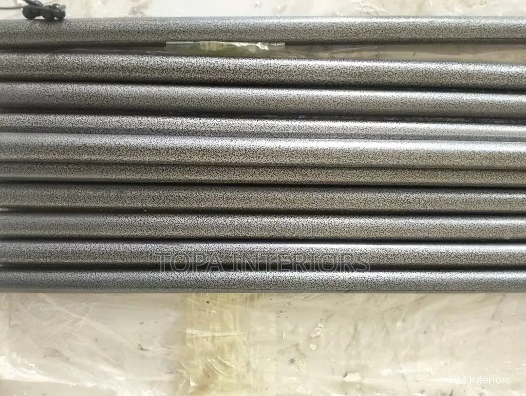 6m Long Powder Coated Jua Kali Curtain Rods
