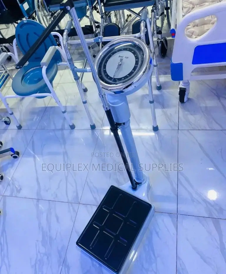Weighing Scale Used in Hospitals (Mechanical, Height, and Weight)