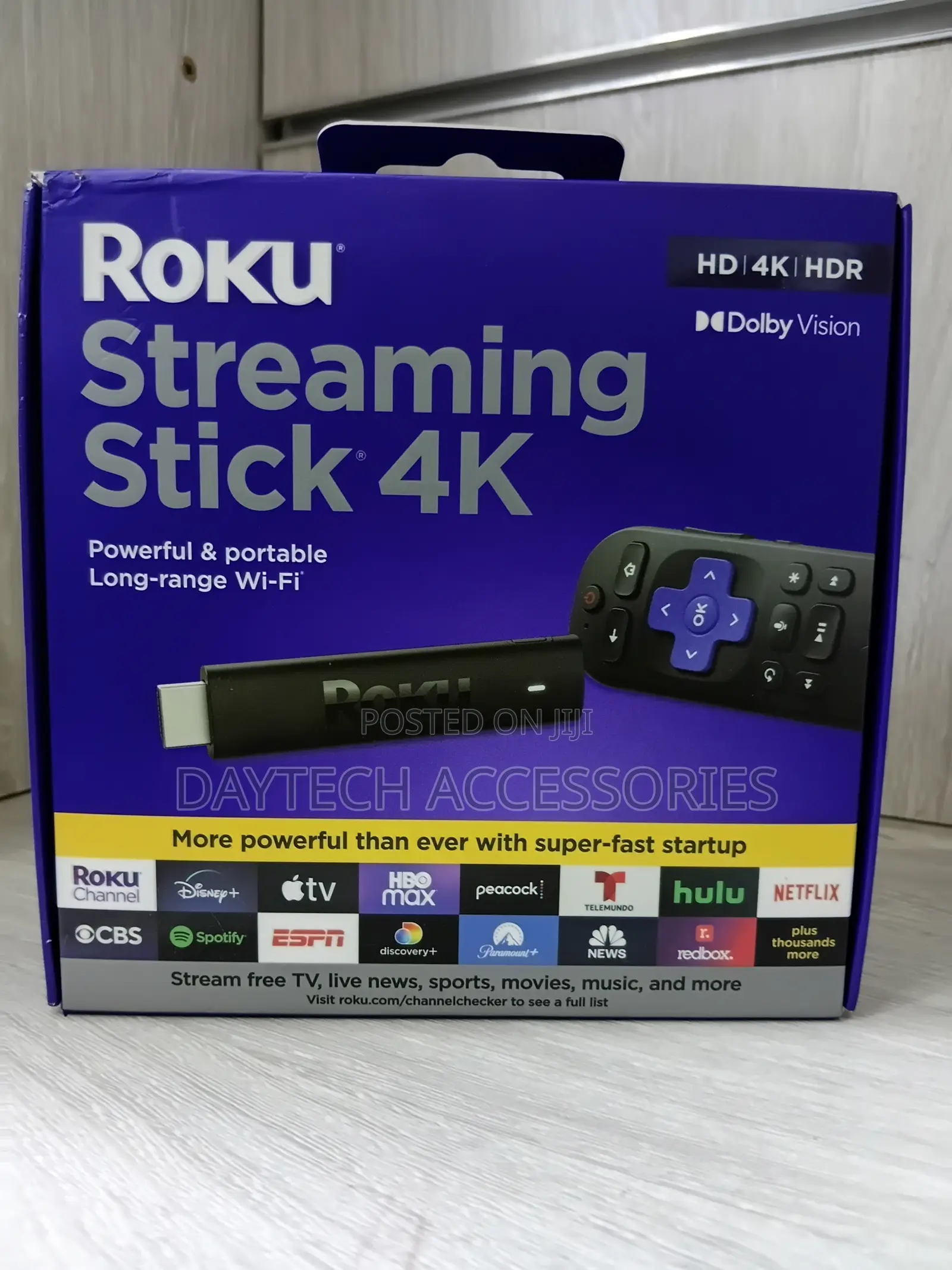Roku Streaming Stick 4k Media Player - 4k/HDR/Dolby