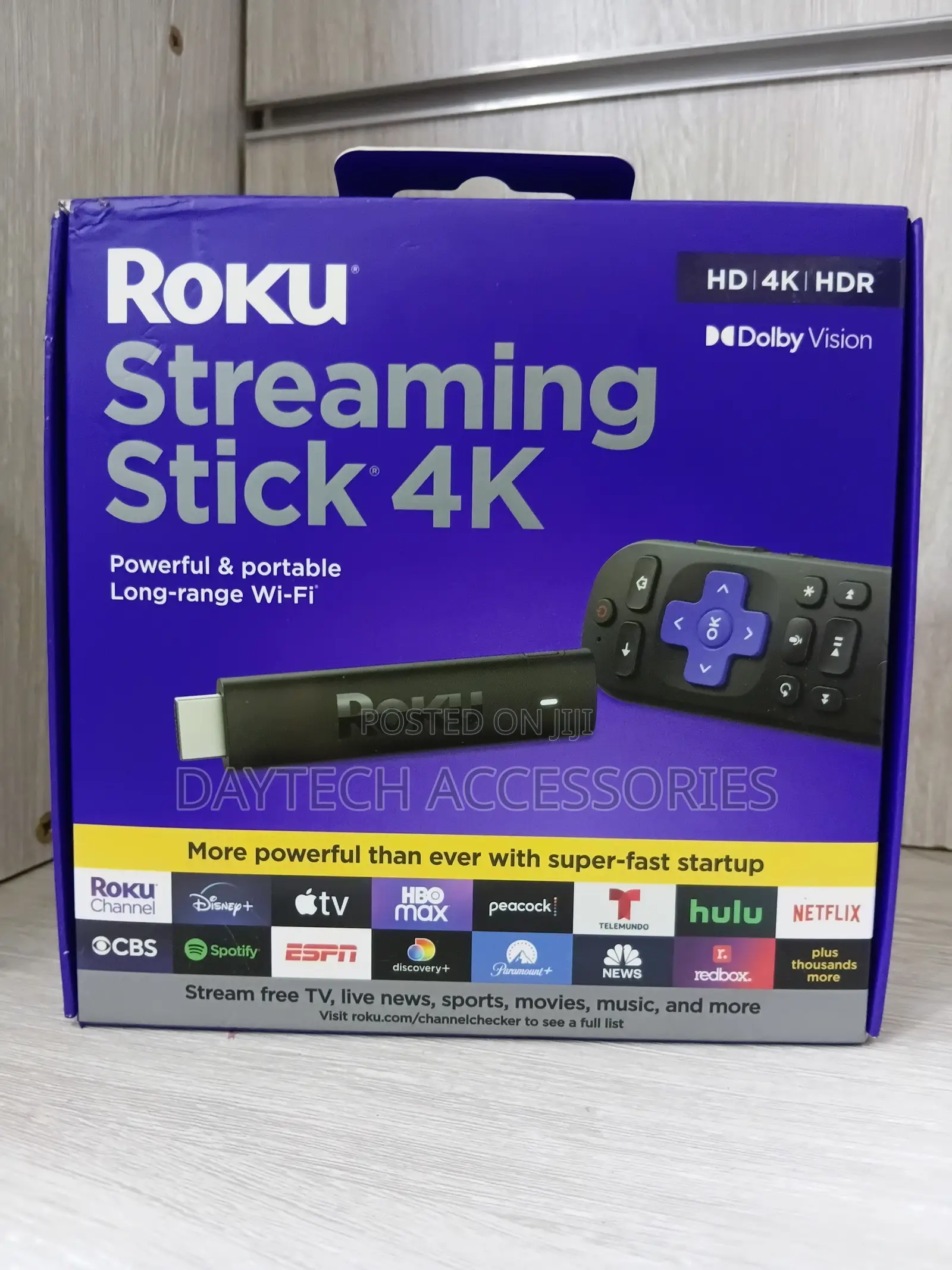 Roku Streaming Stick 4k Media Player - 4k/HDR/Dolby