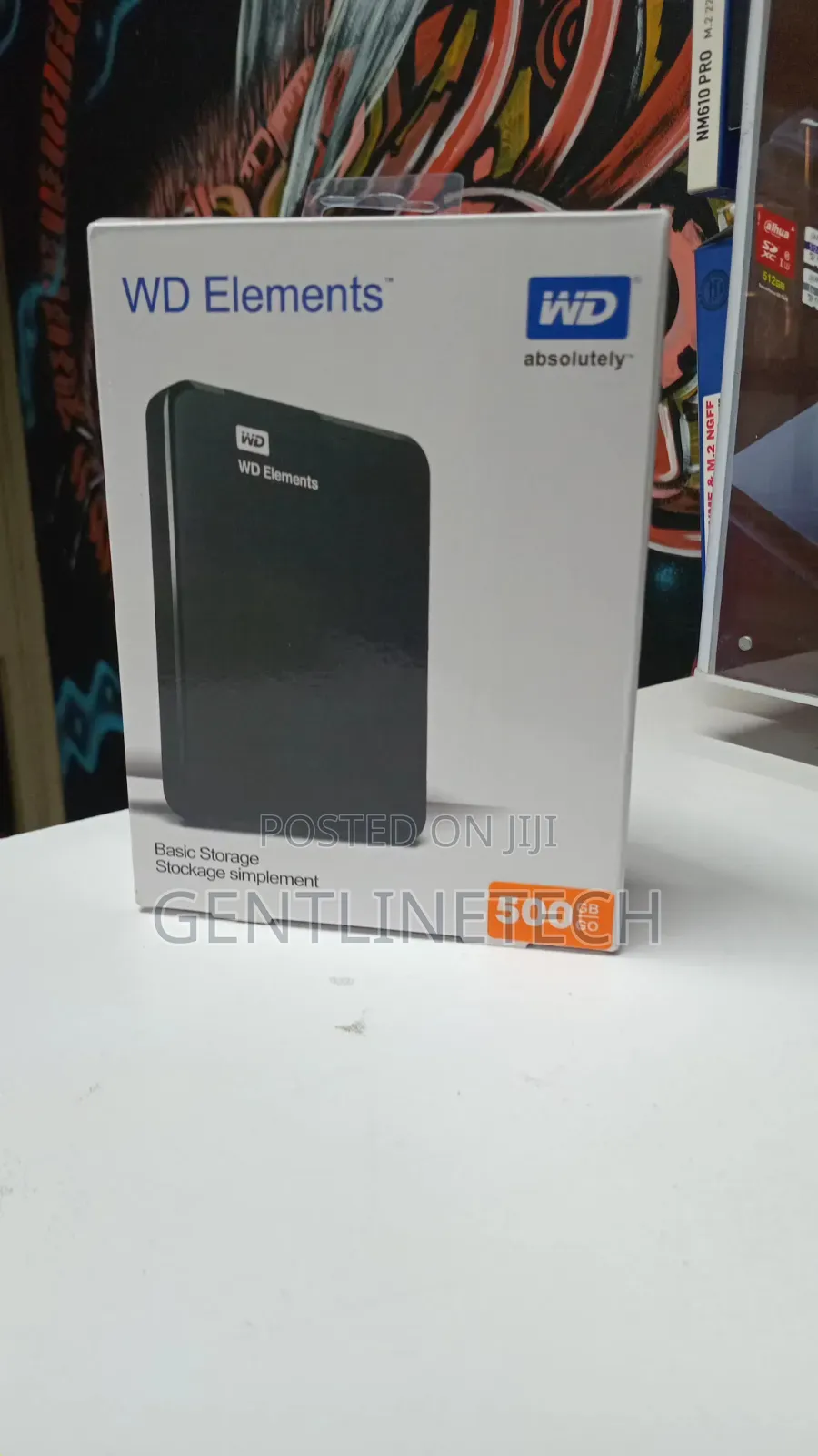 WD 500GB External Hard Disk – Only KSh 3,500