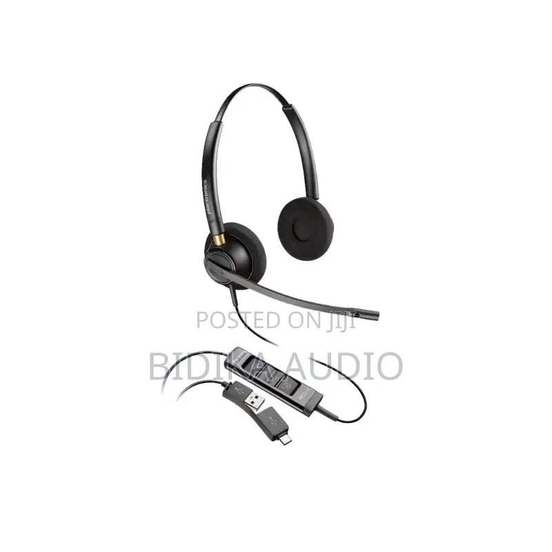 Poly HW520 EncorePro Stereo Wideband Headset – Noise Cancelling + QD