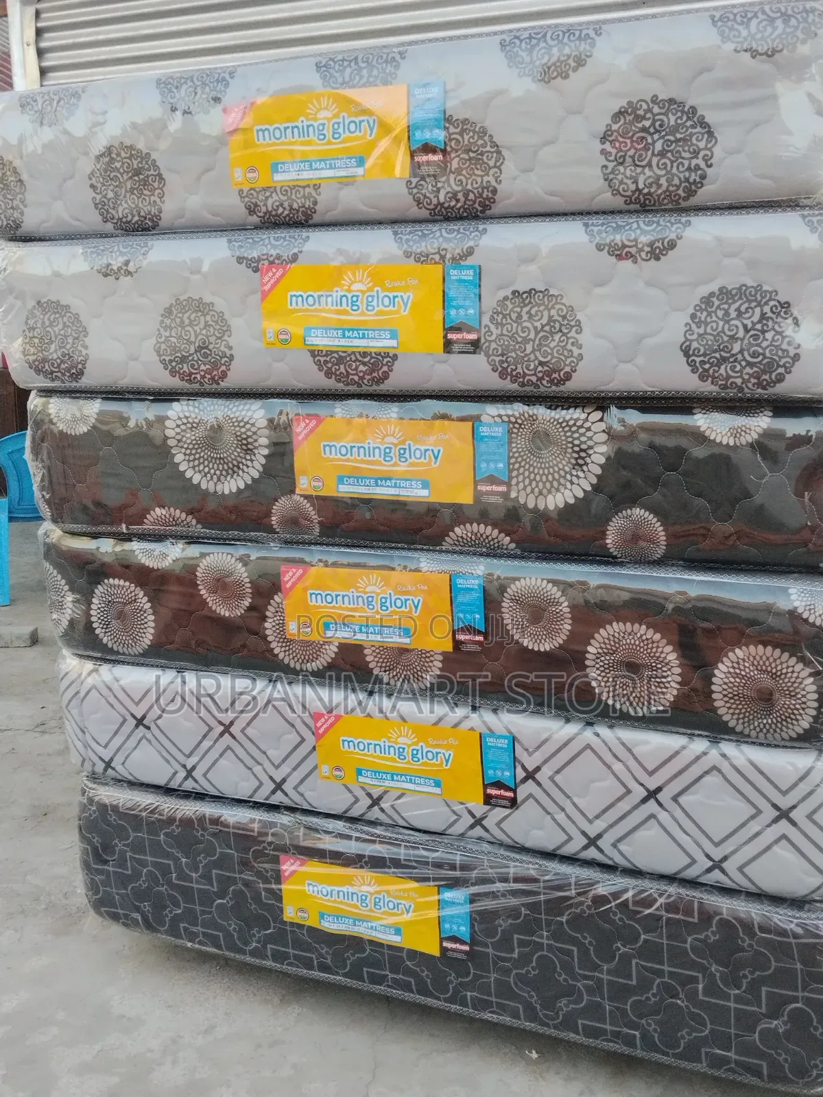 We Are Selling Morning Glory Mattress 5×6 10 Inches Superfoam at 9000