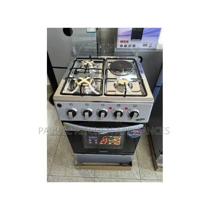 Ecomax 4gas Electric Oven 50x55 Jet Burners, Rotisserie