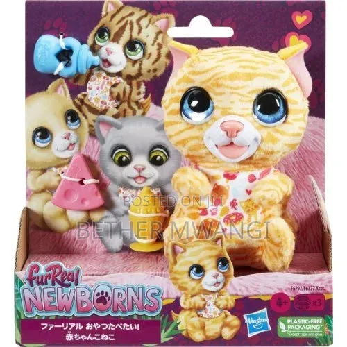 Furreal Newborns - Plush Cat
