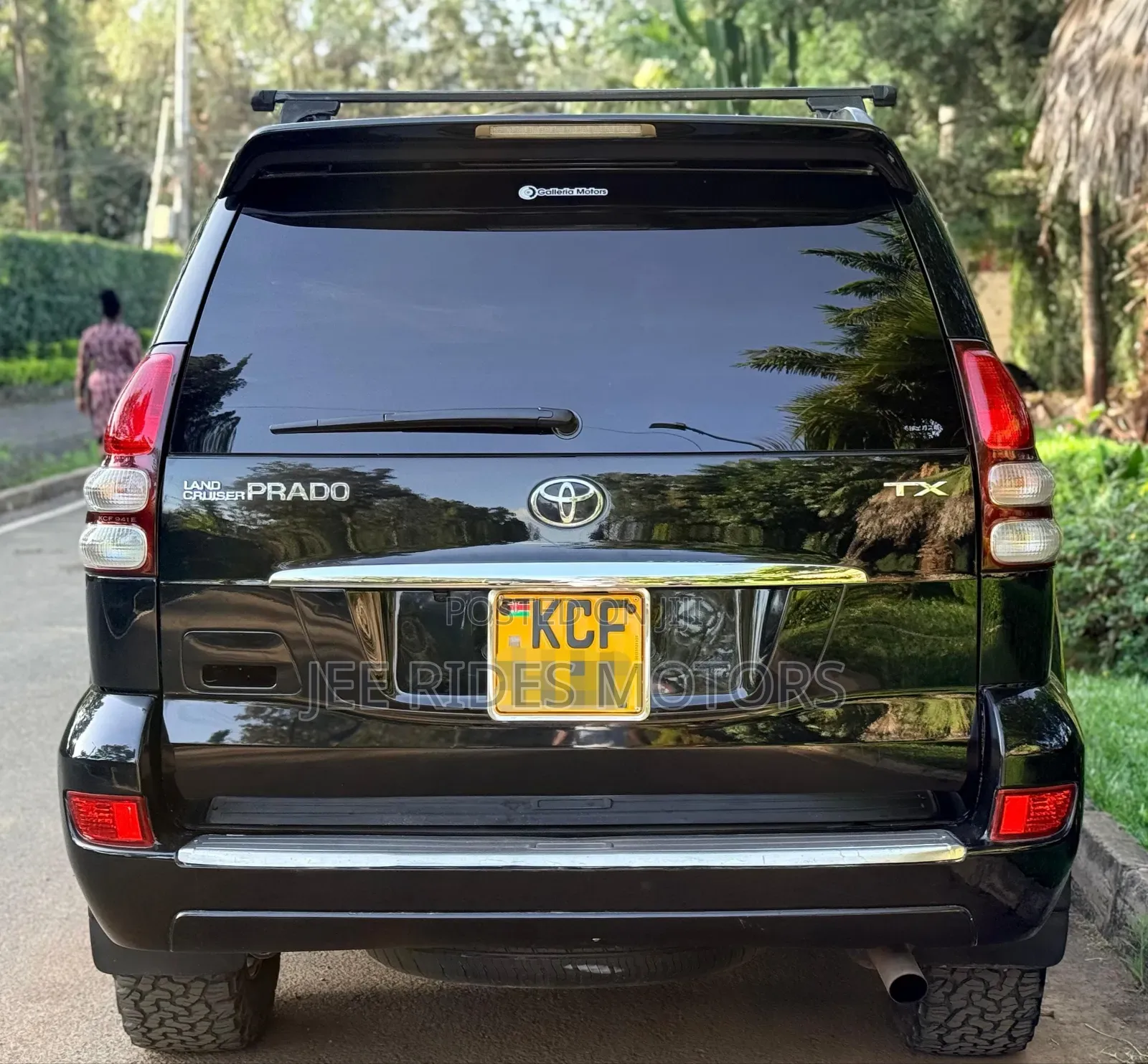 Toyota Land Cruiser Prado 2008 Matt Black