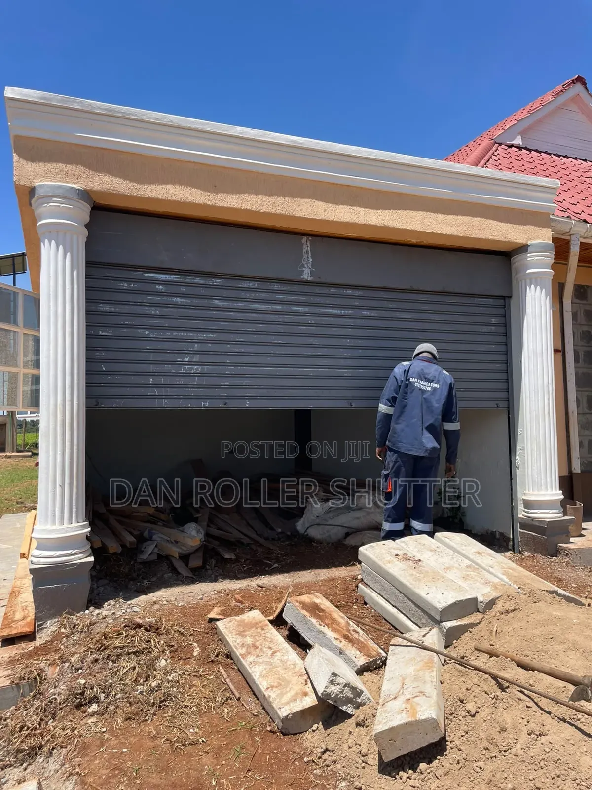 Premium Garage Roller Shutter – Custom Made