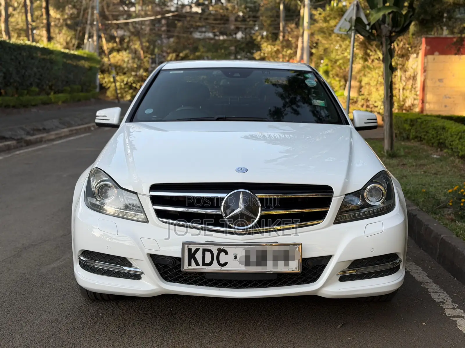 Mercedes-Benz C180 2014 White