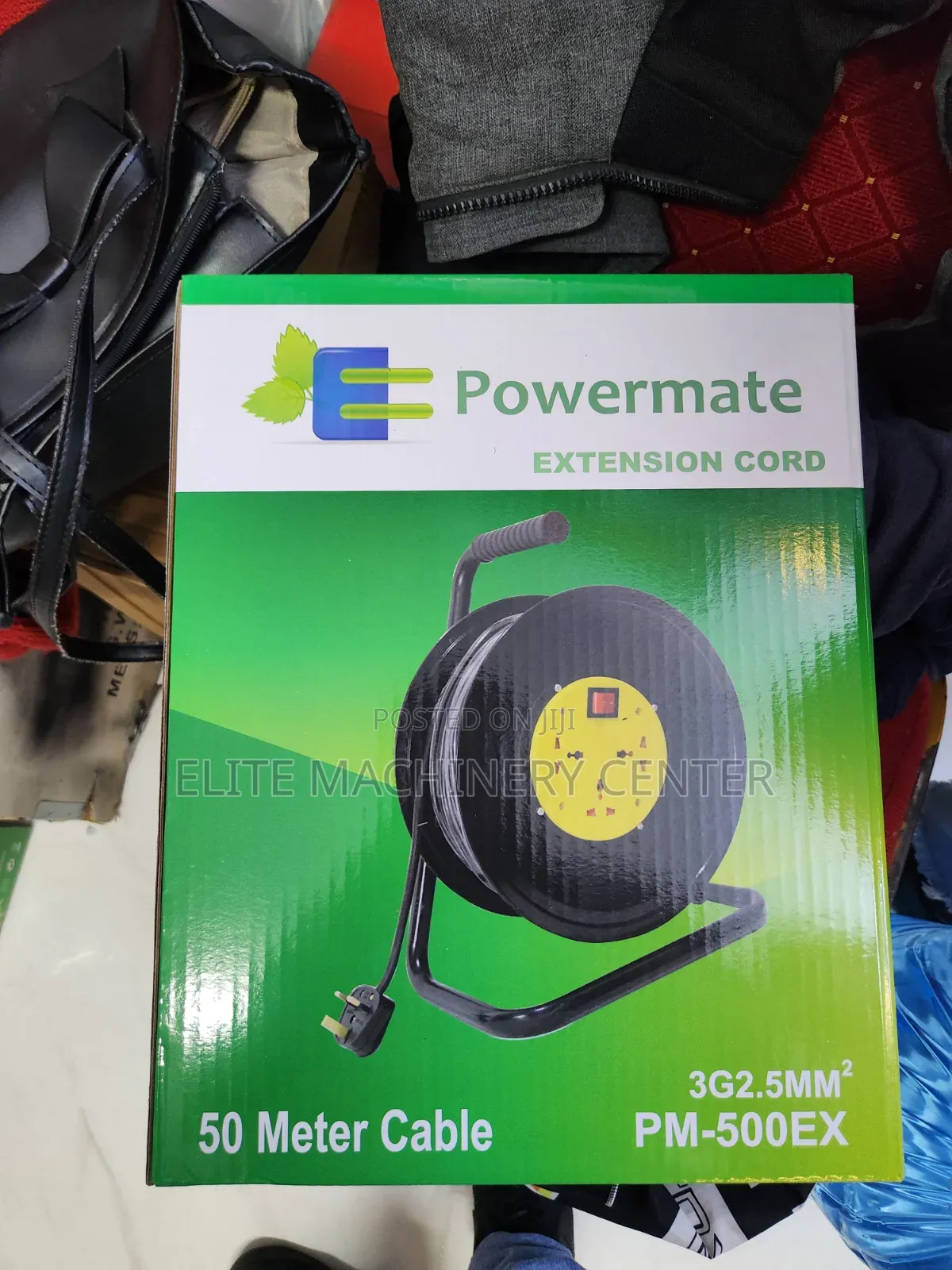 Powermate 50-Meter 2.5mm2 Extension Cord Reel (PM-500EX),