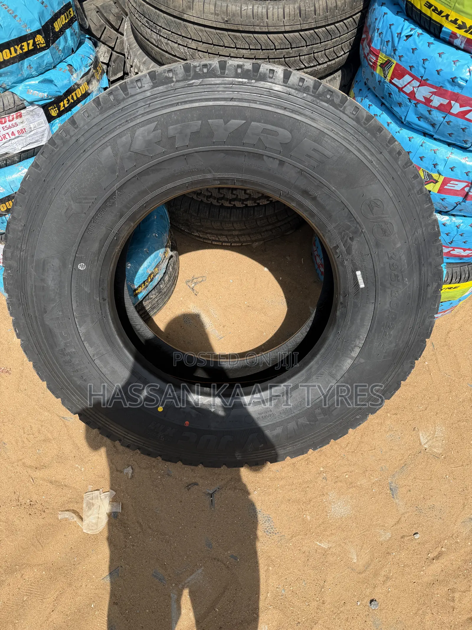 295/80r22.5 Jk India Tyre