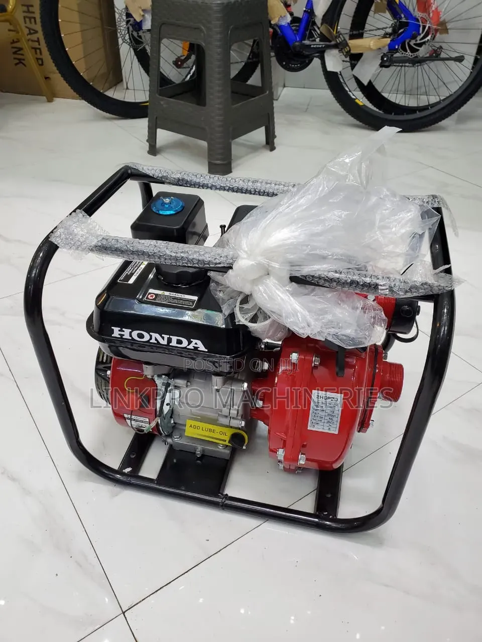 Honda 2 Inches High Pressure7.5hp Petrol Engine Water Pump