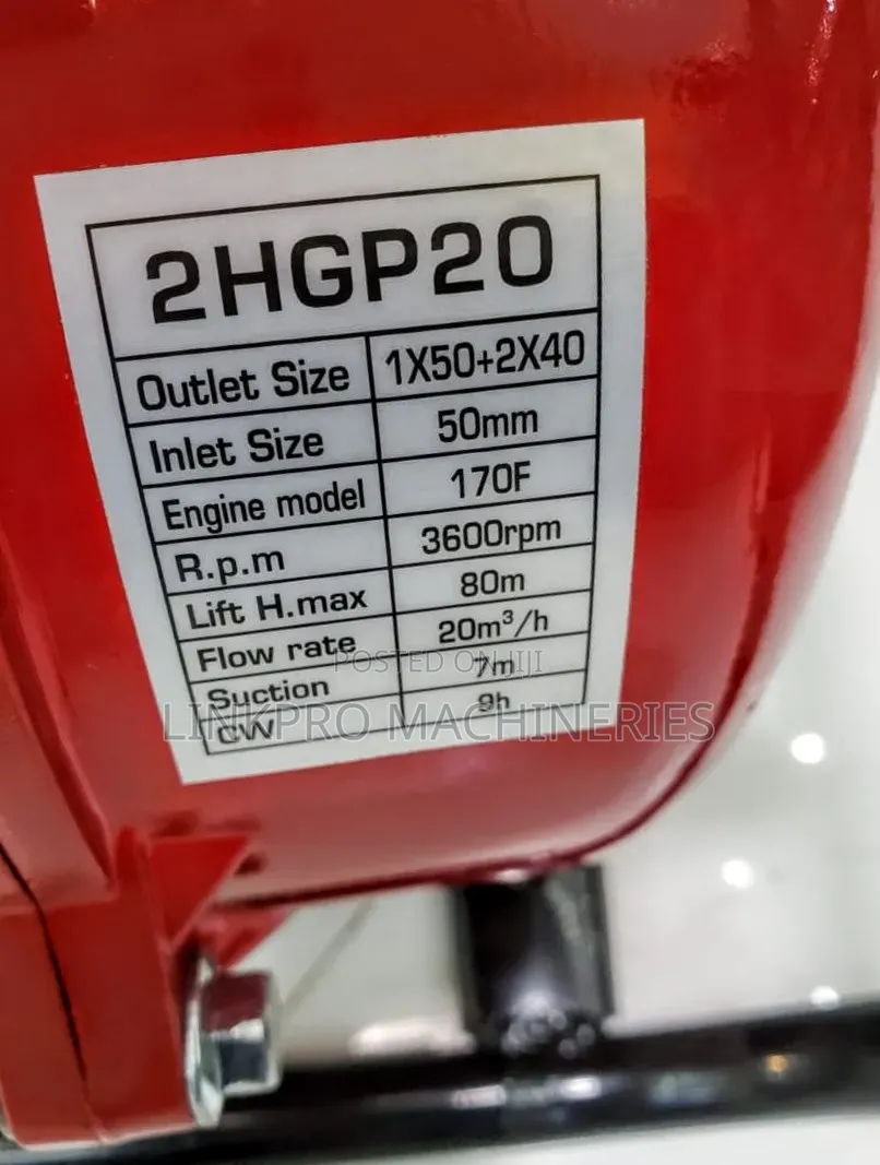 2 Inches Honda High Pressure Petrol Water Pump Irrigation Kit