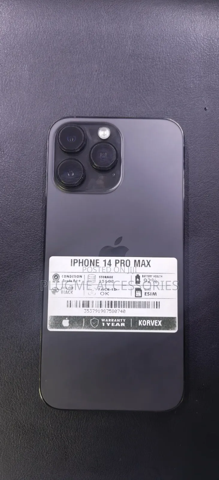 Apple iPhone 14 Pro Max 256 GB Black