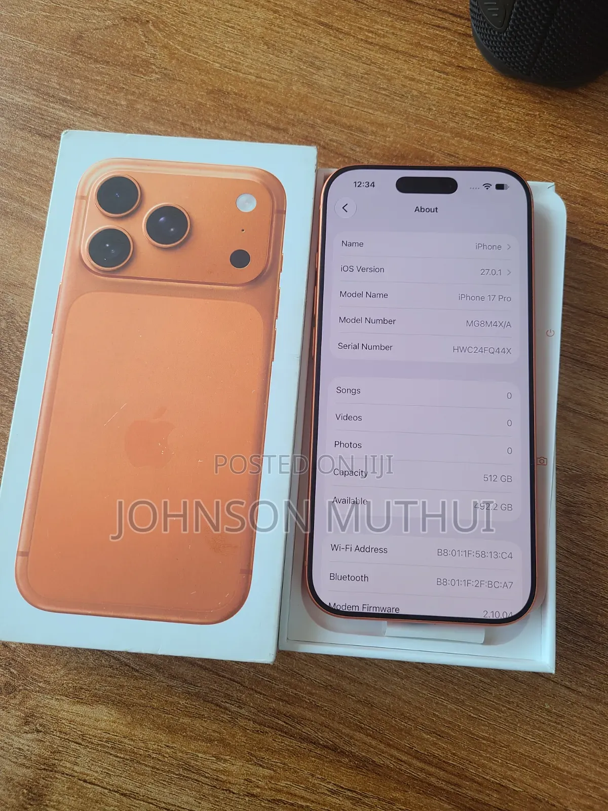 Apple iPhone 17 Pro 512 GB Orange