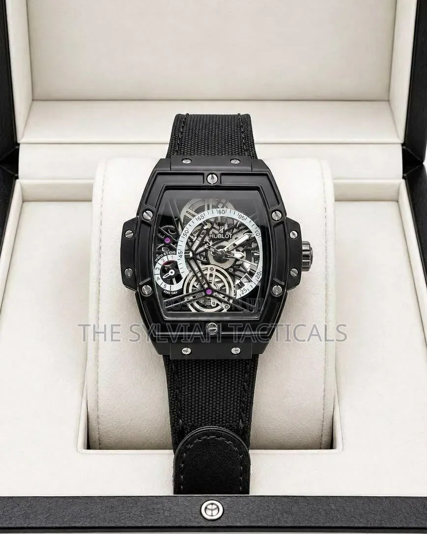 *Hublot Ultraflat Titanium Dial Limited Edition*