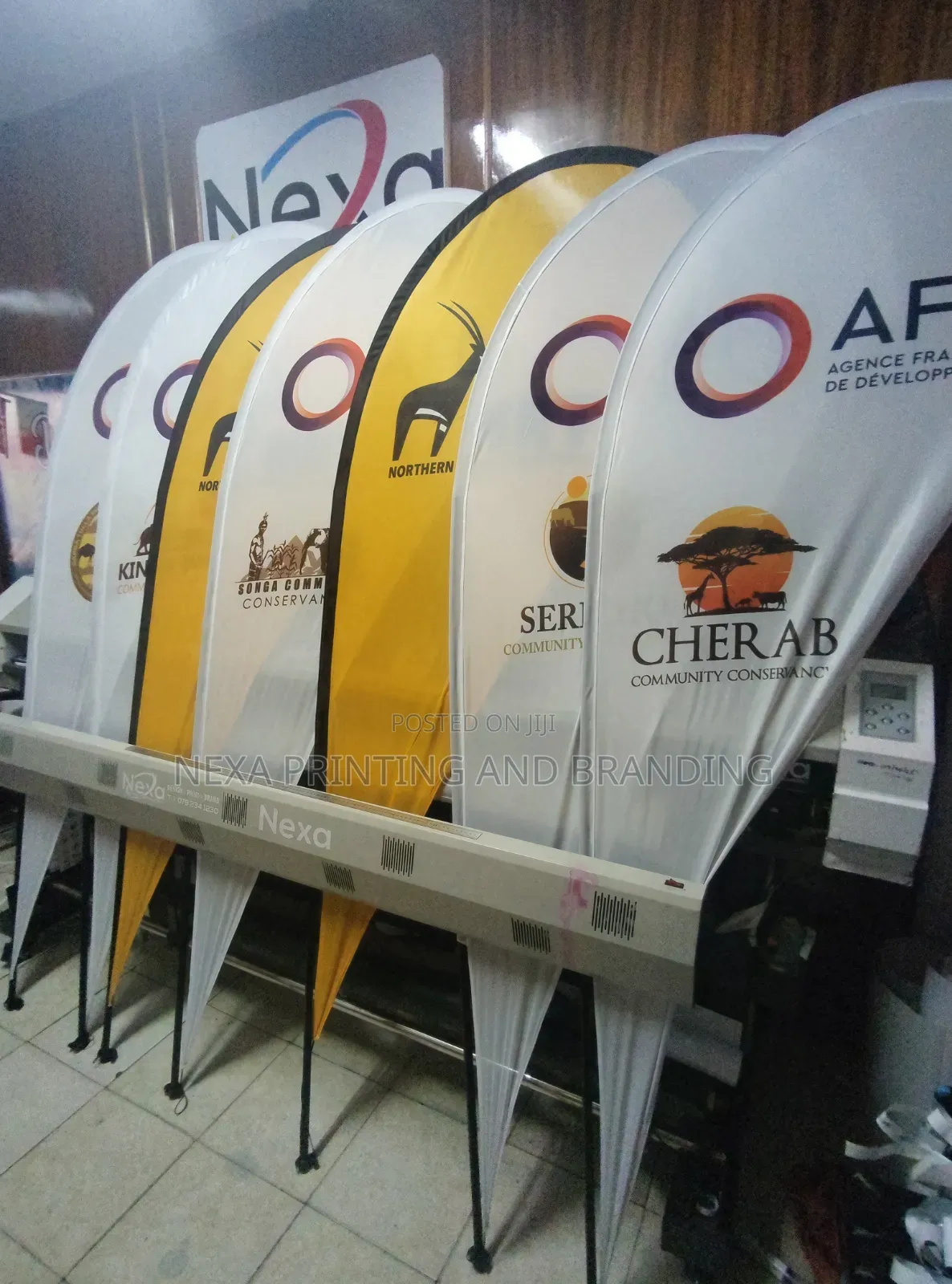 Teardrop Banners 3.5m