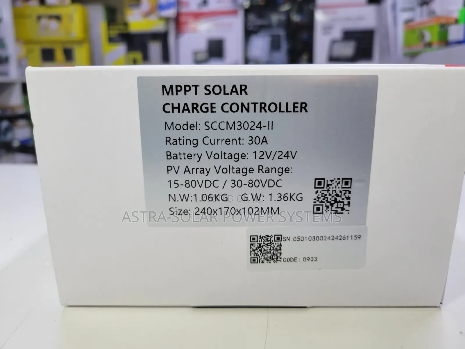 Seven Ss 30a 12v/24v MPPT Charge Controller