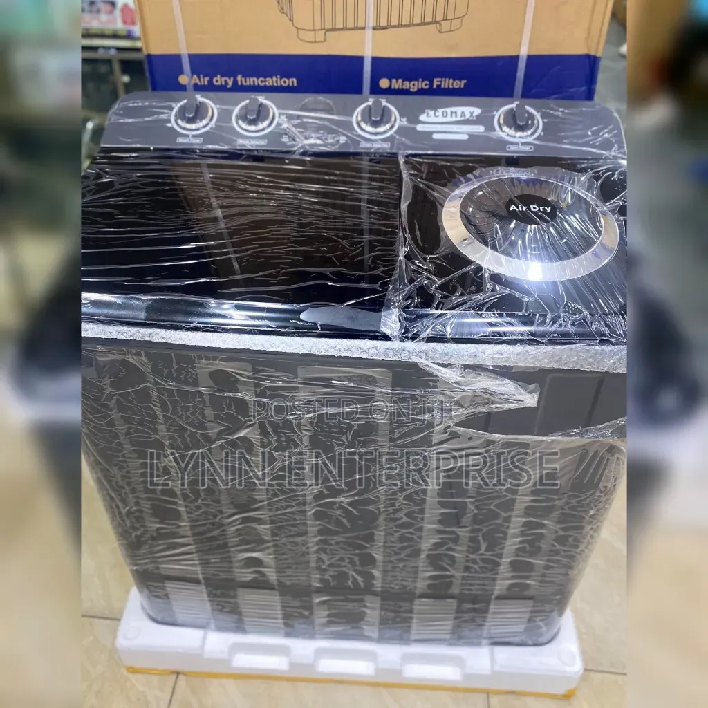 Ecomax 13kg Twin Tub Semi Automatic Washing Machine 