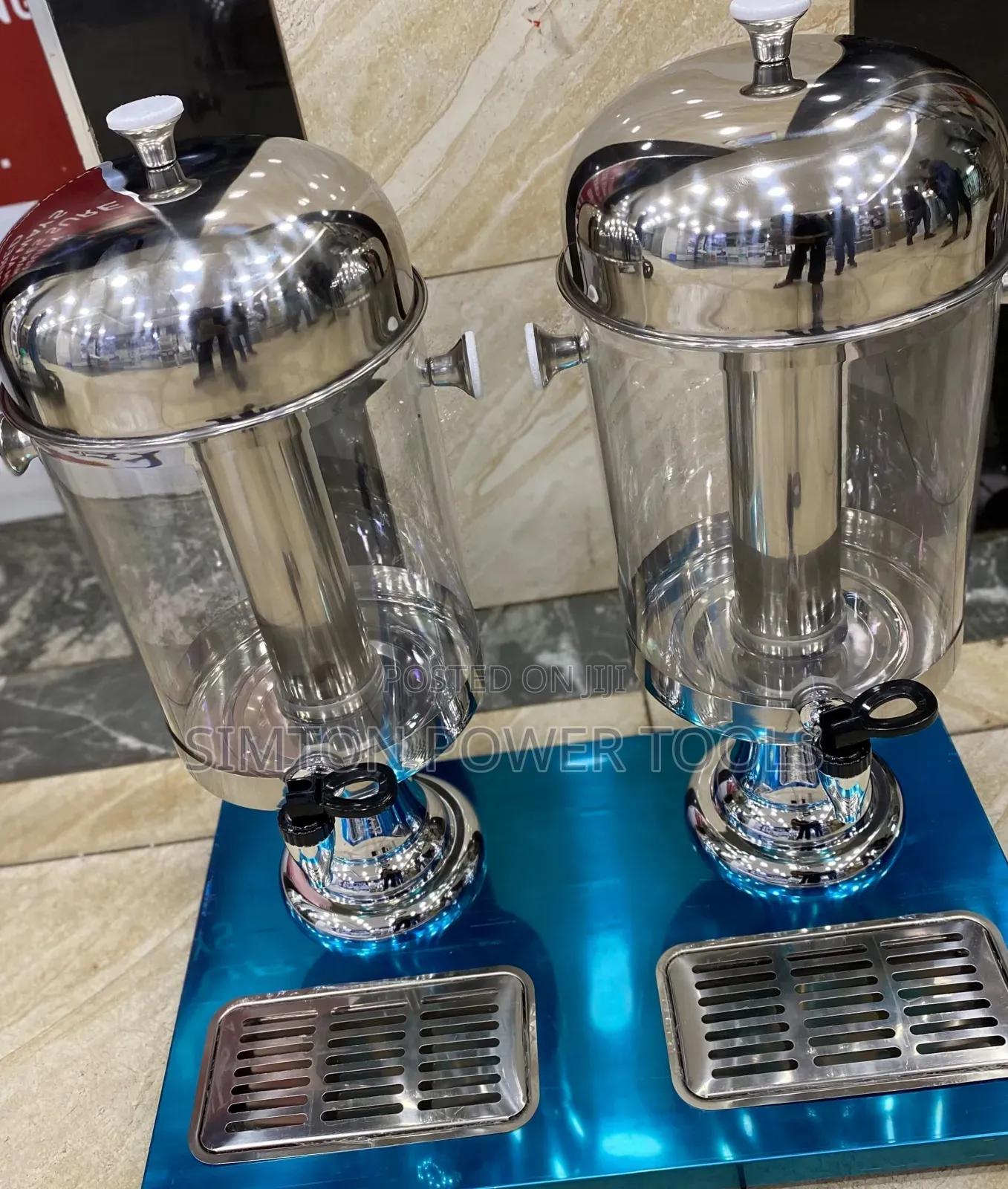 Commercial Double Juice Dispenser