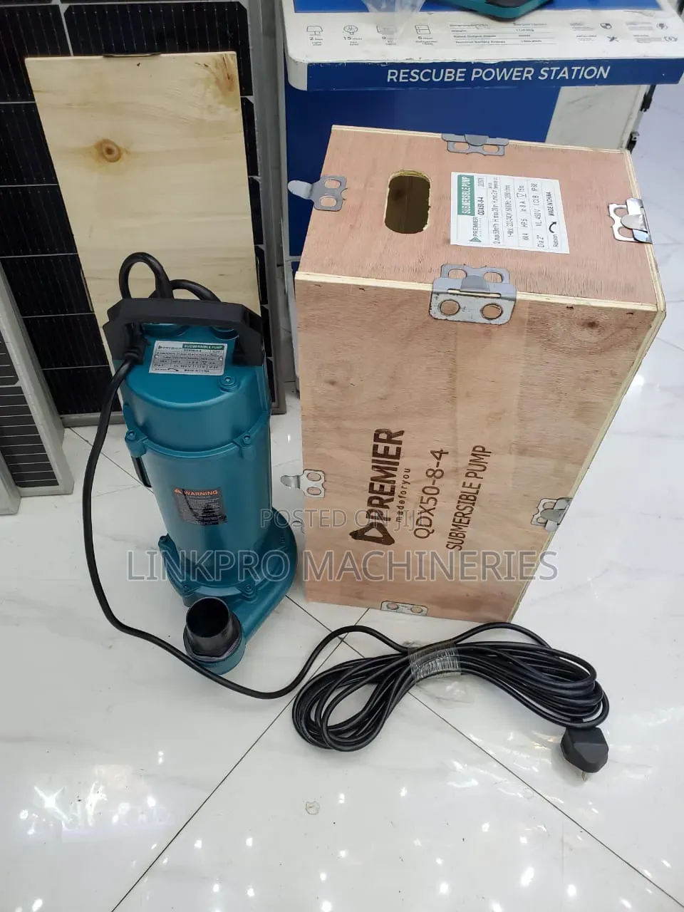 Premier 5hp QDX50 Submersible Pump