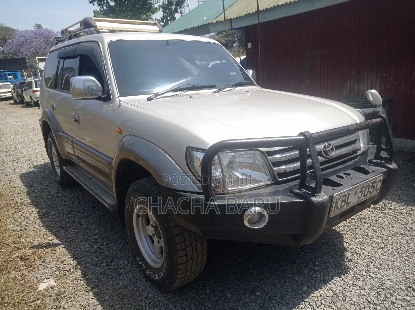 Toyota Land Cruiser Prado 2003 Gray