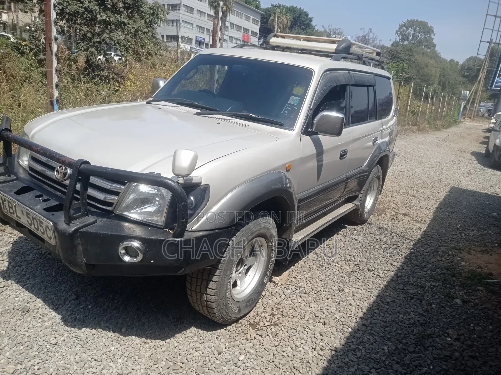 Toyota Land Cruiser Prado 2003 Gray