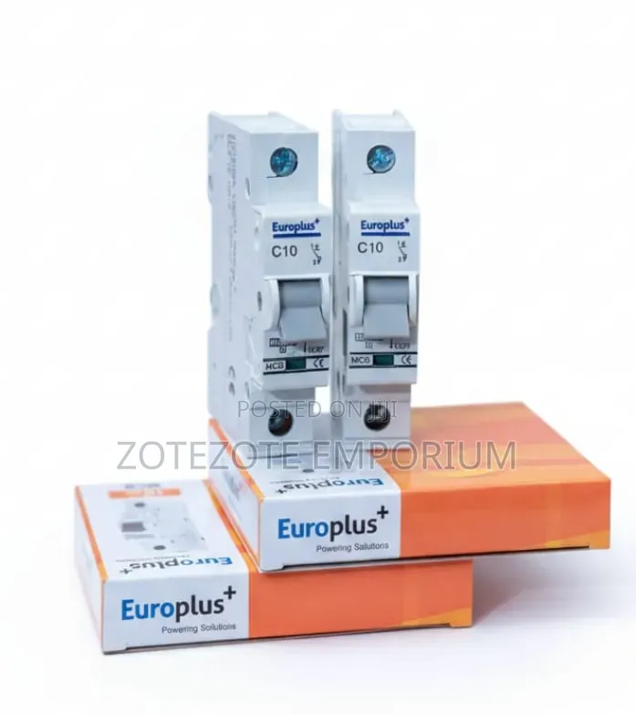 Euro Plus MCB Single Pole