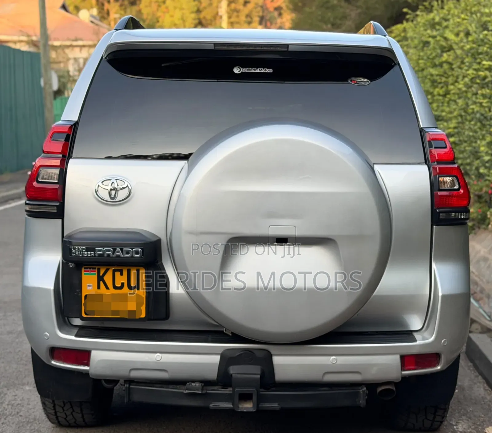Toyota Land Cruiser Prado 2012 Teal