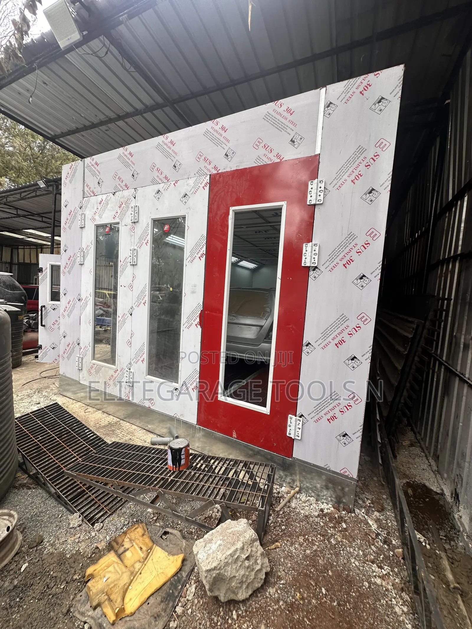 New Technology Sunshine Italy 3-Phase Diesel Powered Spraybooth