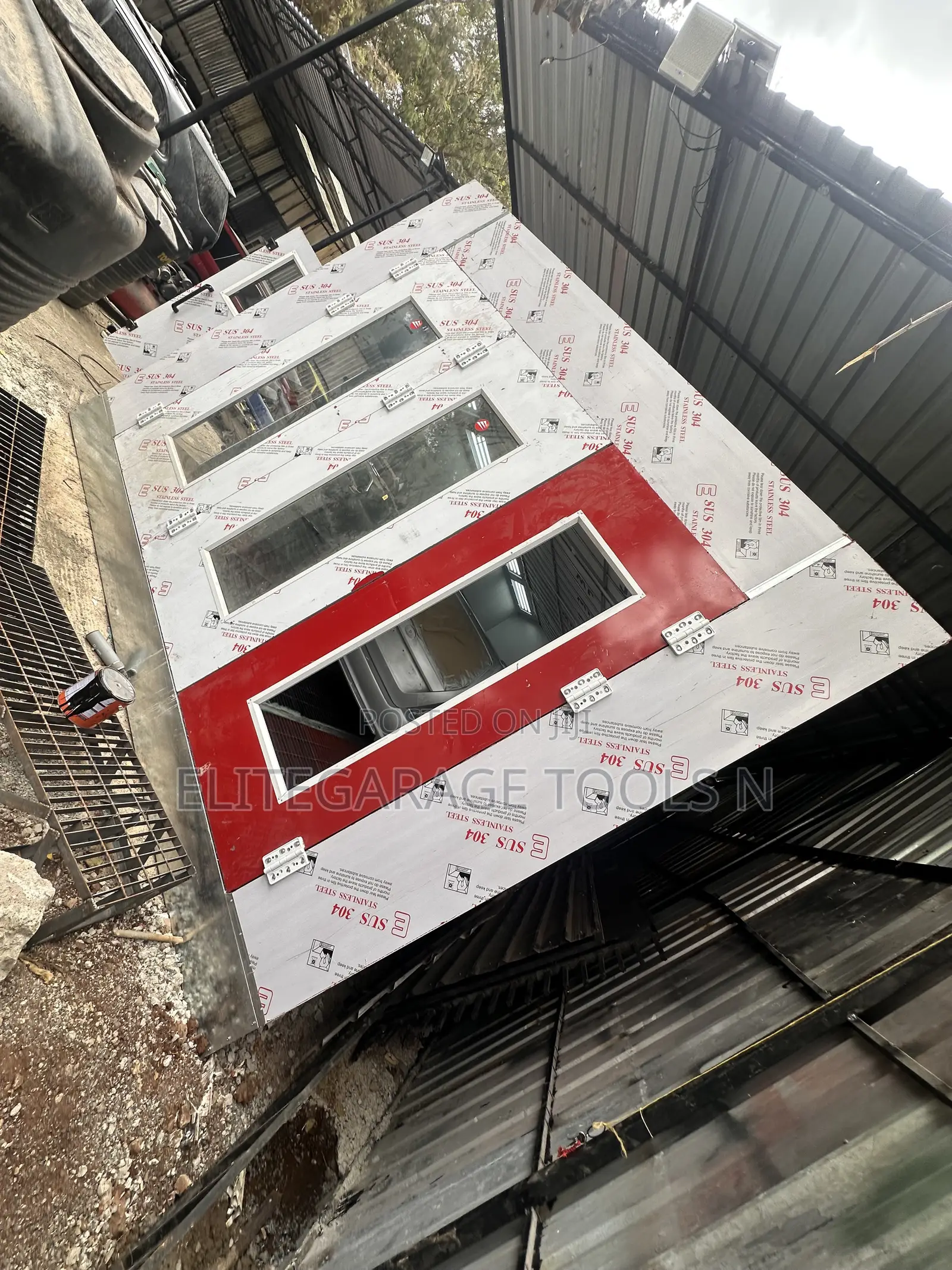 New Advanced Sunshine Italy Diesel Powered Spraybooth