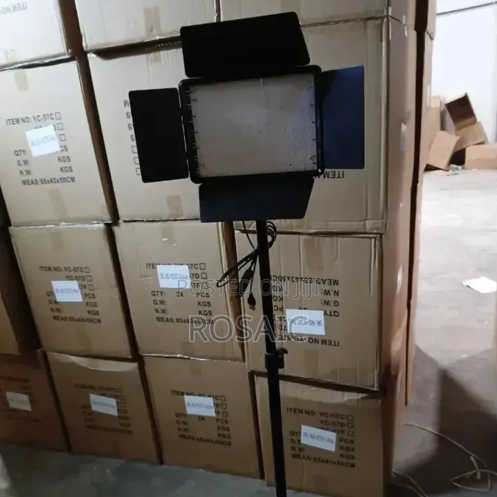 Led Portable Camera Light AC Powered