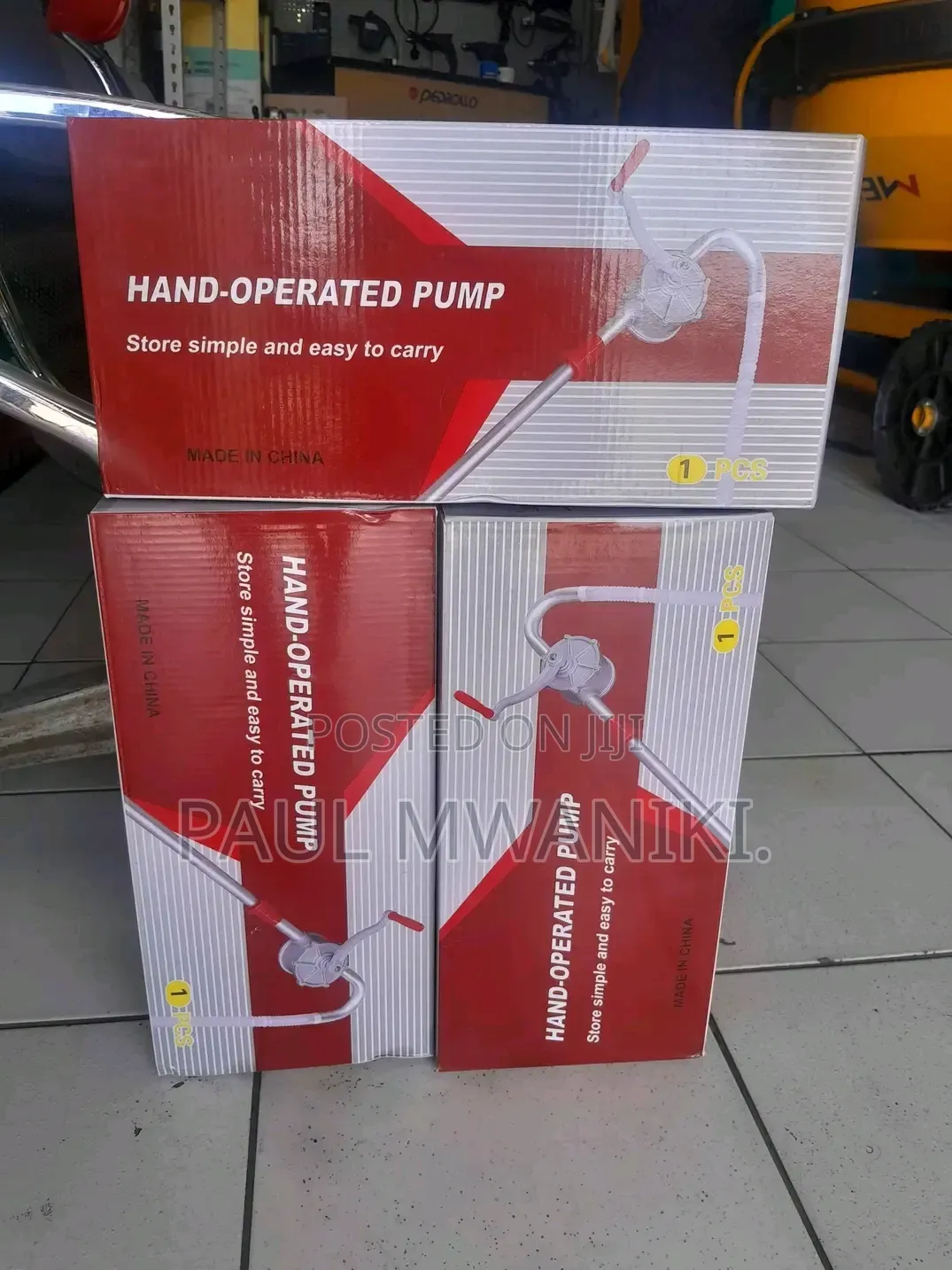Hand-Operated Manual Pump – Easy to Use Carry