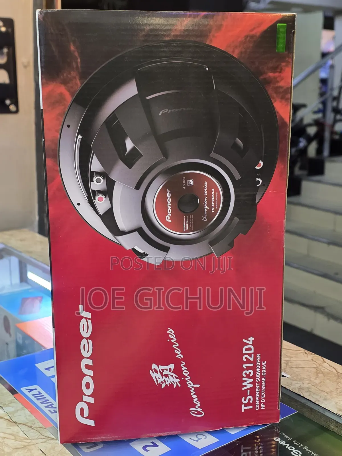 Pioneer TS-W312D4 Champion Series 12" Subwoofer