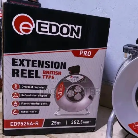 EDON 50M Extension Reel/Edon 50M 3G2.5mm2 Cable Extension Reel