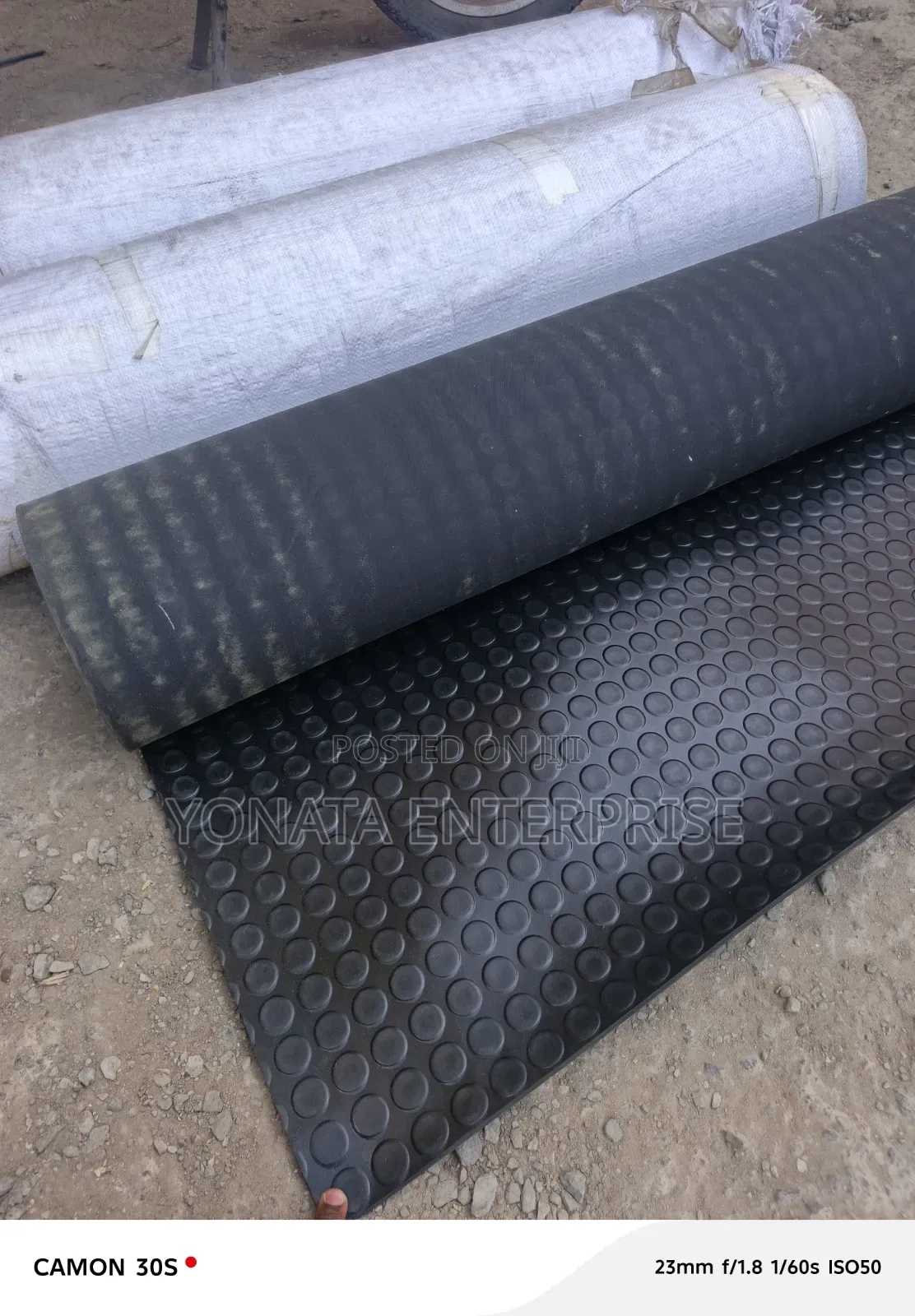 Indoor Rubber Coin Mat 4mm (Heavy Duty)